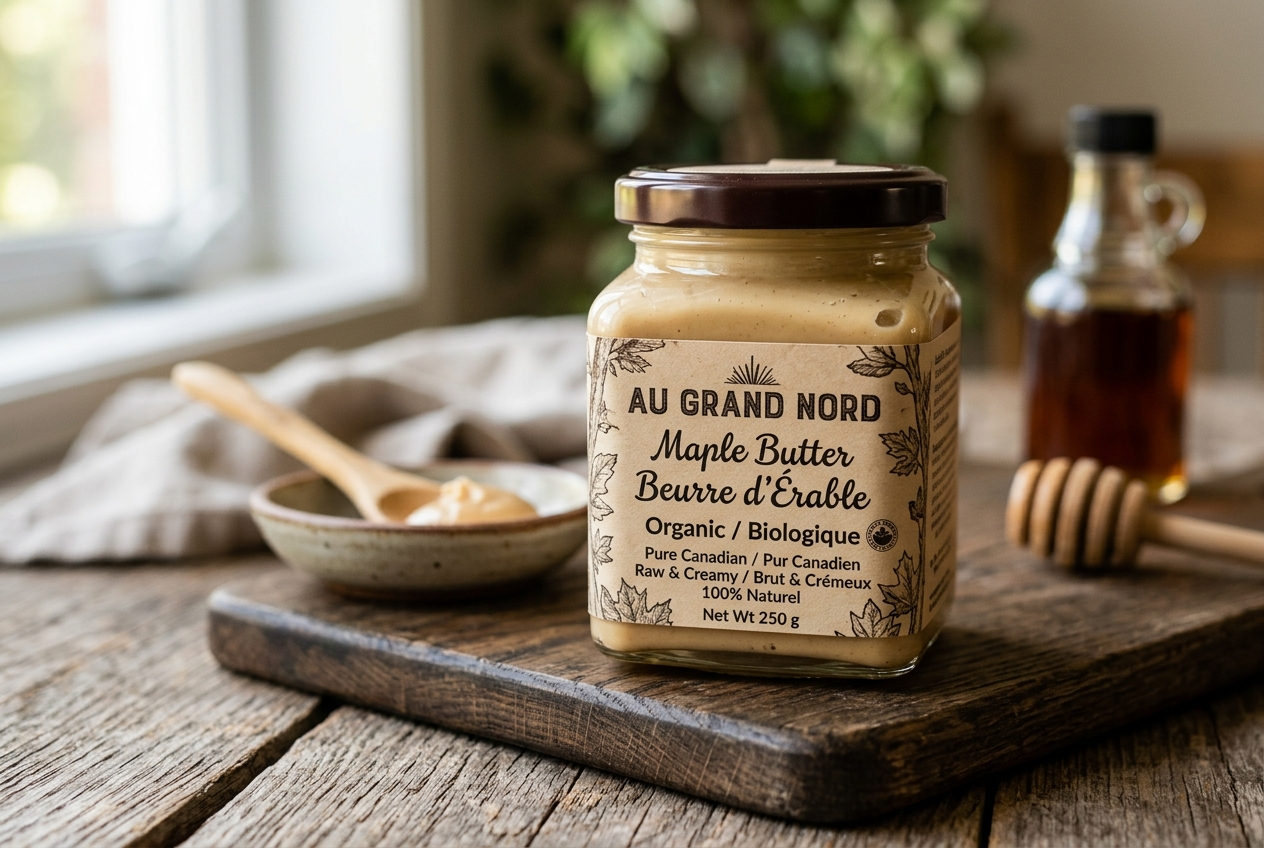 Beurre d'érable biologique